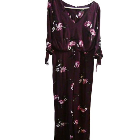 Wild Fable Women's Medium Plum Jump Suit Rayon Lightweight Business - Picture 1 of 5